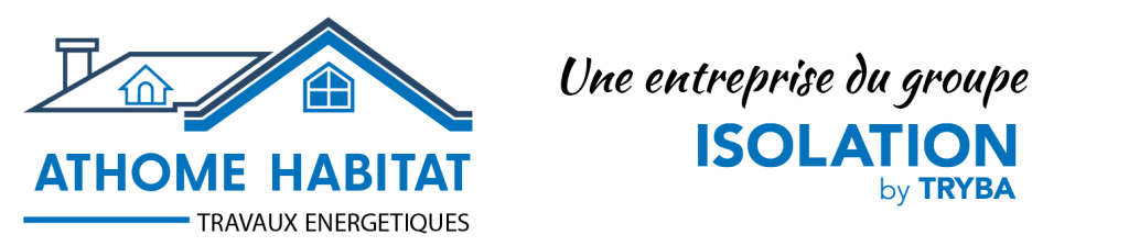 Logo ATHOME HABITAT entreprise franchisé Isolation BY TRYBA