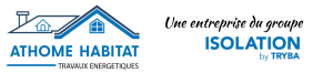 Logo ATHOME HABITAT entreprise franchisé Isolation BY TRYBA