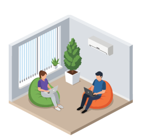 Illustration ATHOME HABITAT service VENTILATION image sous licence ADOBESTOCK