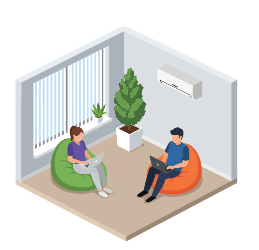 Illustration ATHOME HABITAT service VENTILATION image sous licence ADOBESTOCK