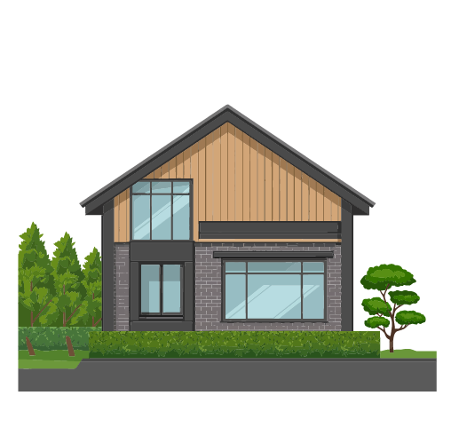 Illustration ATHOME HABITAT service BARDAGE image sous licence ADOBESTOCK